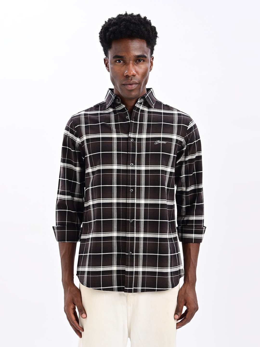 BLUBBER Oxford Check Shirt